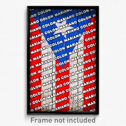 Mariano Colon Puerto Rico Poster (PR City Souvenir 11x17 Town Print)