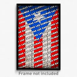 Las Carolinas Puerto Rico Poster (PR City Souvenir 11x17 Town Print)