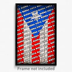 Buena Vista Puerto Rico Poster (PR City Souvenir 11x17 Town Print)