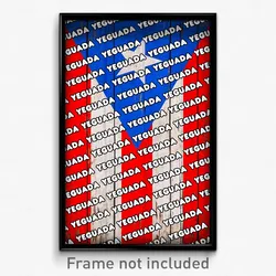 Yeguada Puerto Rico Poster (PR City Souvenir 11x17 Town Print)