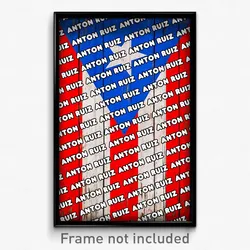 Anton Ruiz Puerto Rico Poster (PR City Souvenir 11x17 Town Print)