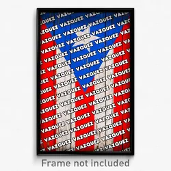 Vazquez Puerto Rico Poster (PR City Souvenir 11x17 Town Print)