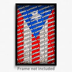 Lluveras Puerto Rico Poster (PR City Souvenir 11x17 Town Print)