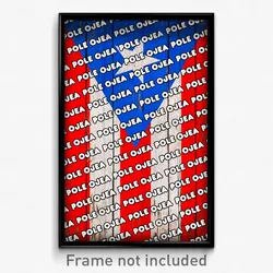 Pole Ojea Puerto Rico Poster (PR City Souvenir 11x17 Town Print)