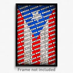 Rincon Puerto Rico Poster (PR City Souvenir 11x17 Town Print)