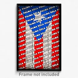 Palma Sola Puerto Rico Poster (PR City Souvenir 11x17 Town Print)