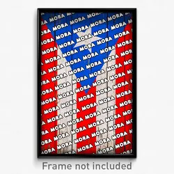Mora Puerto Rico Poster (PR City Souvenir 11x17 Town Print)