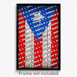 G. L. Garcia Puerto Rico Poster (PR City Souvenir 11x17 Town Print)