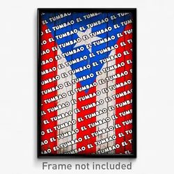 El Tumbao Puerto Rico Poster (PR City Souvenir 11x17 Town Print)