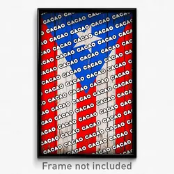 Cacao Puerto Rico Poster (PR City Souvenir 11x17 Town Print)