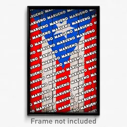 Marueno Puerto Rico Poster (PR City Souvenir 11x17 Town Print)