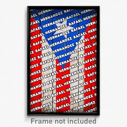 Rafael Hernandez Puerto Rico Poster (PR City Souvenir 11x17 Town Print)