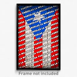 Parcelas La Milagrosa Puerto Rico Poster (PR City Souvenir 11x17 Town Print)