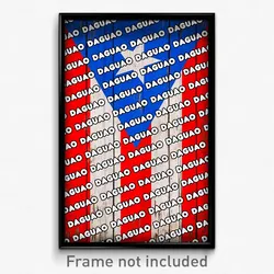 Daguao Puerto Rico Poster (PR City Souvenir 11x17 Town Print)