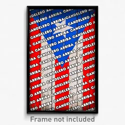 Candelero Arriba Puerto Rico Poster (PR City Souvenir 11x17 Town Print)