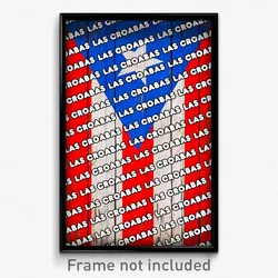 Las Croabas Puerto Rico Poster (PR City Souvenir 11x17 Town Print)