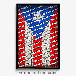 Pinas Puerto Rico Poster (PR City Souvenir 11x17 Town Print)