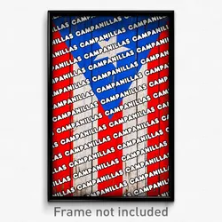 Campanillas Puerto Rico Poster (PR City Souvenir 11x17 Town Print)