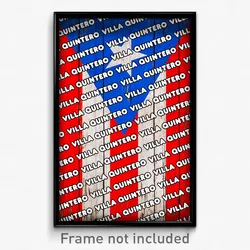Villa Quintero Puerto Rico Poster (PR City Souvenir 11x17 Town Print)