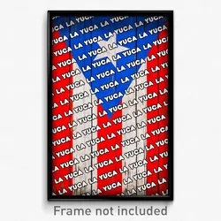 La Yuca Puerto Rico Poster (PR City Souvenir 11x17 Town Print)
