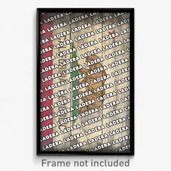 Ladera California Poster (CA City Souvenir 11x17 Town Print)