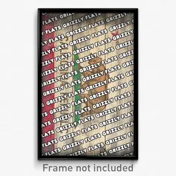 Grizzly Flats California Poster (CA City Souvenir 11x17 Town Print)