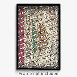Penn Valley California Poster (CA City Souvenir 11x17 Town Print)