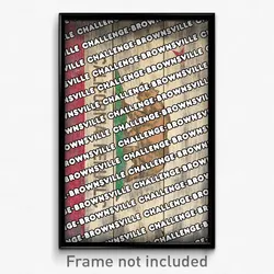 Challenge-Brownsville California Poster (CA City Souvenir 11x17 Town Print)