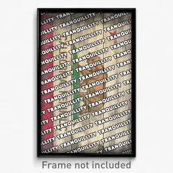 Tranquillity California Poster (CA City Souvenir 11x17 Town Print)