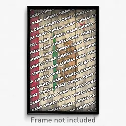 Linnell Camp California Poster (CA City Souvenir 11x17 Town Print)