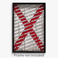 Trussville Alabama Poster (AL City Souvenir 11x17 Town Print)
