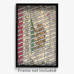 Aguanga California Poster (CA City Souvenir 11x17 Town Print)