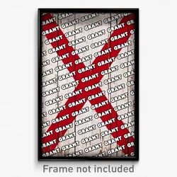 Grant Alabama Poster (AL City Souvenir 11x17 Town Print)