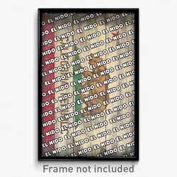 El Nido California Poster (CA City Souvenir 11x17 Town Print)