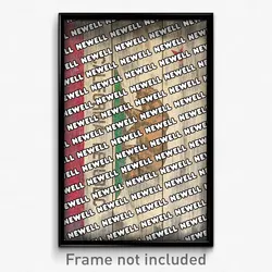 Newell California Poster (CA City Souvenir 11x17 Town Print)