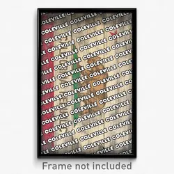 Coleville California Poster (CA City Souvenir 11x17 Town Print)