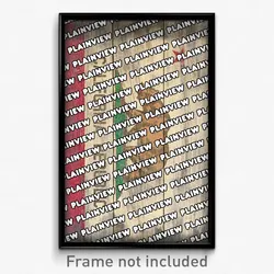 Plainview California Poster (CA City Souvenir 11x17 Town Print)