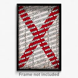 West Blocton Alabama Poster (AL City Souvenir 11x17 Town Print)