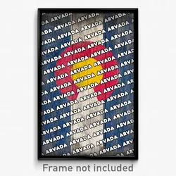 Arvada Colorado Poster (CO City Souvenir 11x17 Town Print)