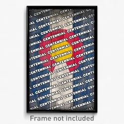 Centennial Colorado Poster (CO City Souvenir 11x17 Town Print)