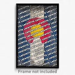 Lafayette Colorado Poster (CO City Souvenir 11x17 Town Print)