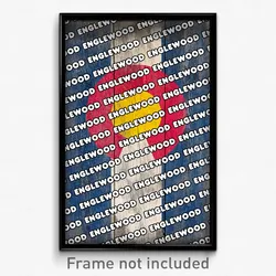Englewood Colorado Poster (CO City Souvenir 11x17 Town Print)