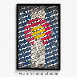 Sherrelwood Colorado Poster (CO City Souvenir 11x17 Town Print)