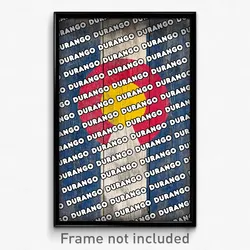 Durango Colorado Poster (CO City Souvenir 11x17 Town Print)