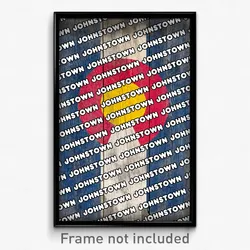 Johnstown Colorado Poster (CO City Souvenir 11x17 Town Print)
