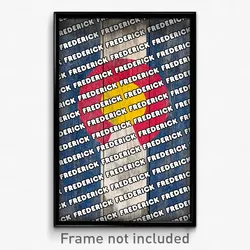 Frederick Colorado Poster (CO City Souvenir 11x17 Town Print)