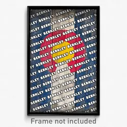 Berkley Colorado Poster (CO City Souvenir 11x17 Town Print)