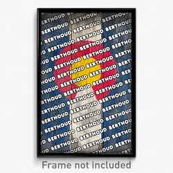 Berthoud Colorado Poster (CO City Souvenir 11x17 Town Print)