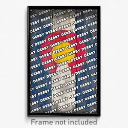 Derby Colorado Poster (CO City Souvenir 11x17 Town Print)