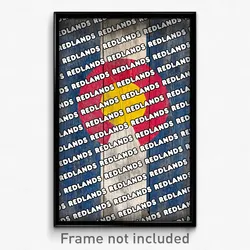 Redlands Colorado Poster (CO City Souvenir 11x17 Town Print)